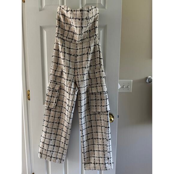 Tweed jumpsuit - Picture 2 of 5